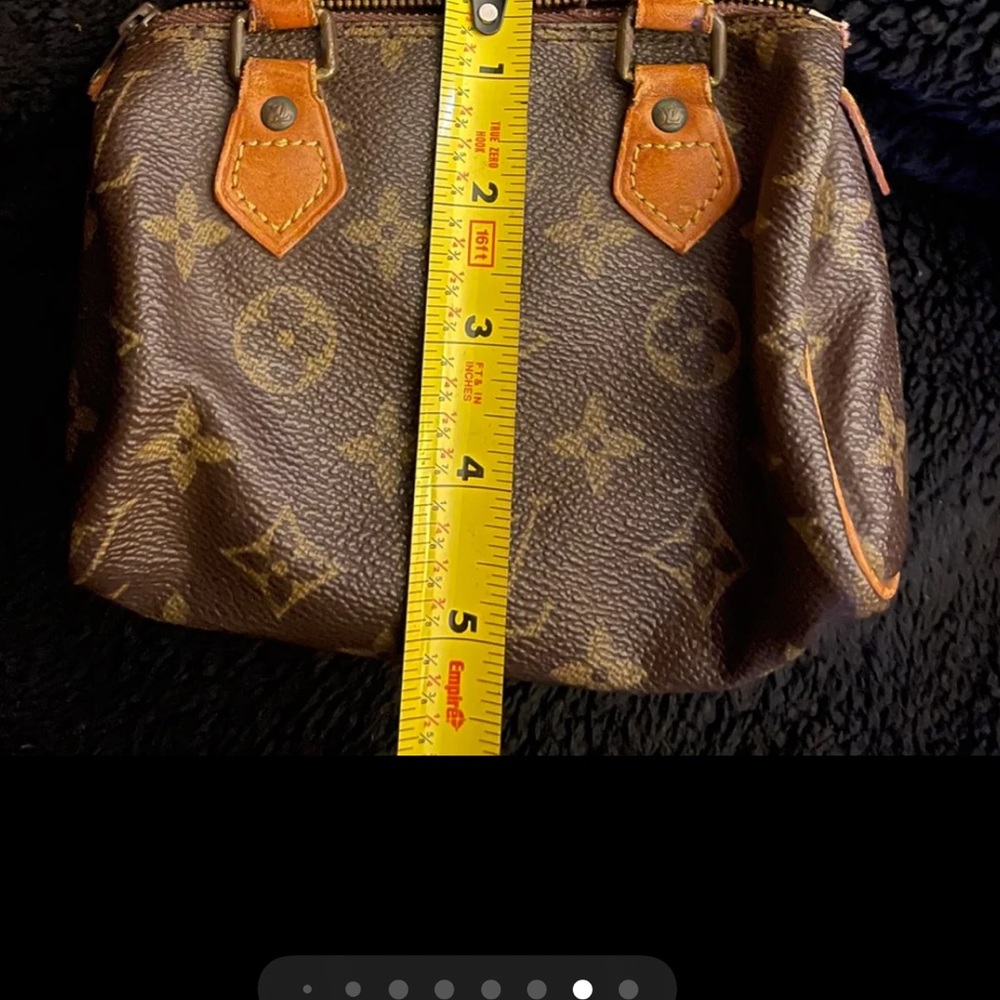 Authentic Louis Vuitton mini speedy bag - Picture 11 of 11